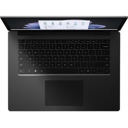 Microsoft Surface Laptop 5 15" Touchscreen Notebook - 2496 x 1664 - Intel Core i7 12th Gen i7-1265U - Intel Evo Platform - 16 GB Total RAM - 256 GB SSD - Matte Black