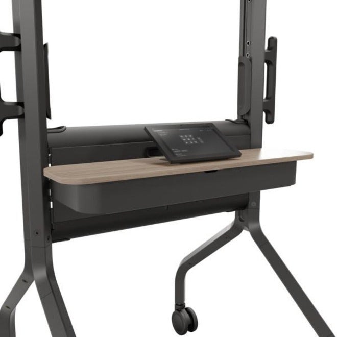 Chief Voyager Height Adjustable AV Cart - For 50-75" LCD Displays - Black