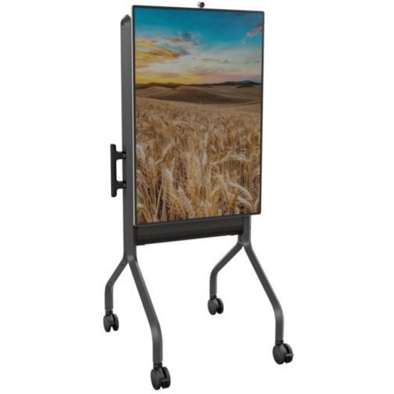 Chief Voyager Height Adjustable AV Cart - For 50-75" LCD Displays - Black