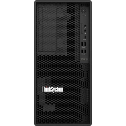 Lenovo ThinkSystem ST50 V2 7D8JA02HNA Tower Server - 1 x Intel Xeon E-2378G 2.80 GHz - 16 GB RAM - Serial ATA/600 Controller