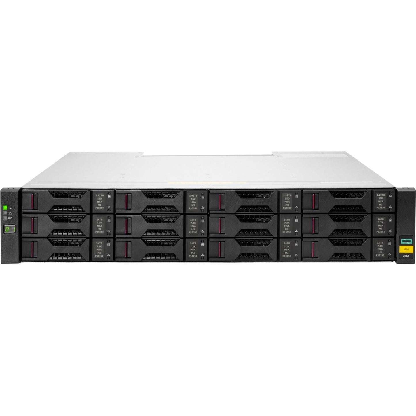 HPE MSA 2060 16Gb Fibre Channel LFF Storage