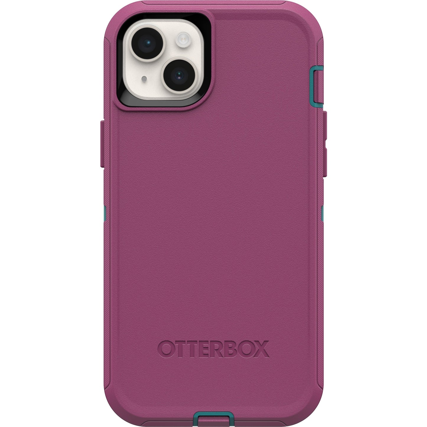 OtterBox Defender Rugged Carrying Case (Holster) Apple iPhone 14 Plus Smartphone - Canyon Sun (Pink)
