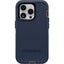 OtterBox Defender Rugged Carrying Case (Holster) Apple iPhone 14 Pro Smartphone - Blue Suede Shoes