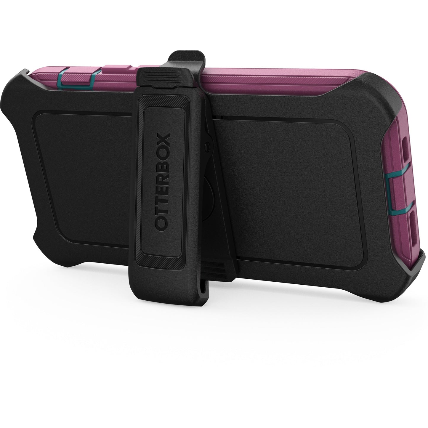 OtterBox Defender Rugged Carrying Case (Holster) Apple iPhone 14 Pro Smartphone - Canyon Sun (Pink)