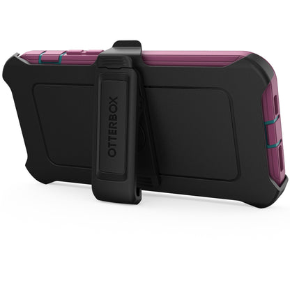 OtterBox Defender Rugged Carrying Case (Holster) Apple iPhone 14 Pro Max Smartphone - Canyon Sun (Pink)