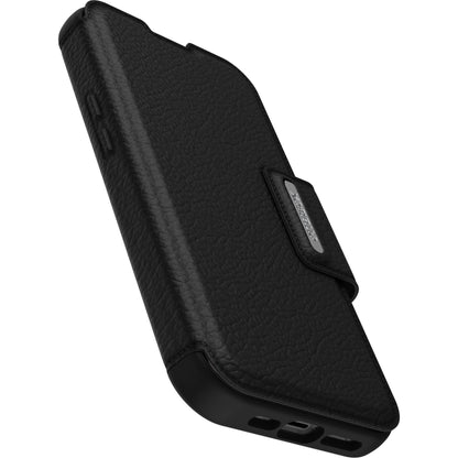 OtterBox Strada Carrying Case (Folio) Apple iPhone 14 Pro Cash Card Smartphone - Shadow