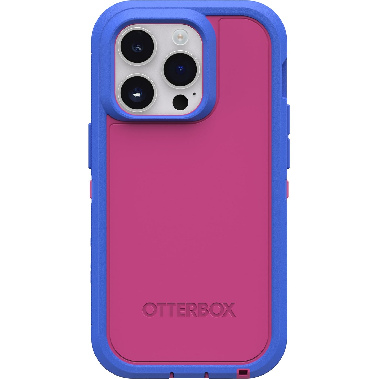 OtterBox Defender Series XT Rugged Carrying Case Apple iPhone 14 Pro Smartphone - Blooming Lotus (Pink)