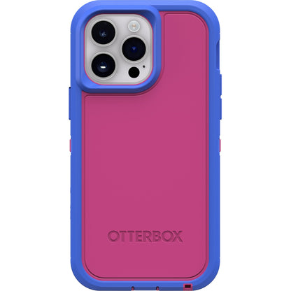 OtterBox Defender Series XT Rugged Carrying Case Apple iPhone 14 Pro Max Smartphone - Blooming Lotus (Pink)