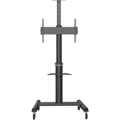 Tripp Lite Safe-IT Heavy-Duty Rolling Cart for 37" to 70" Displays UL Certified Antimicrobial Protection