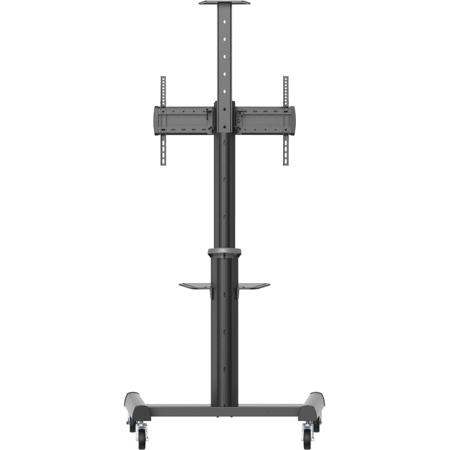 Tripp Lite Safe-IT Heavy-Duty Rolling Cart for 37" to 70" Displays UL Certified Antimicrobial Protection