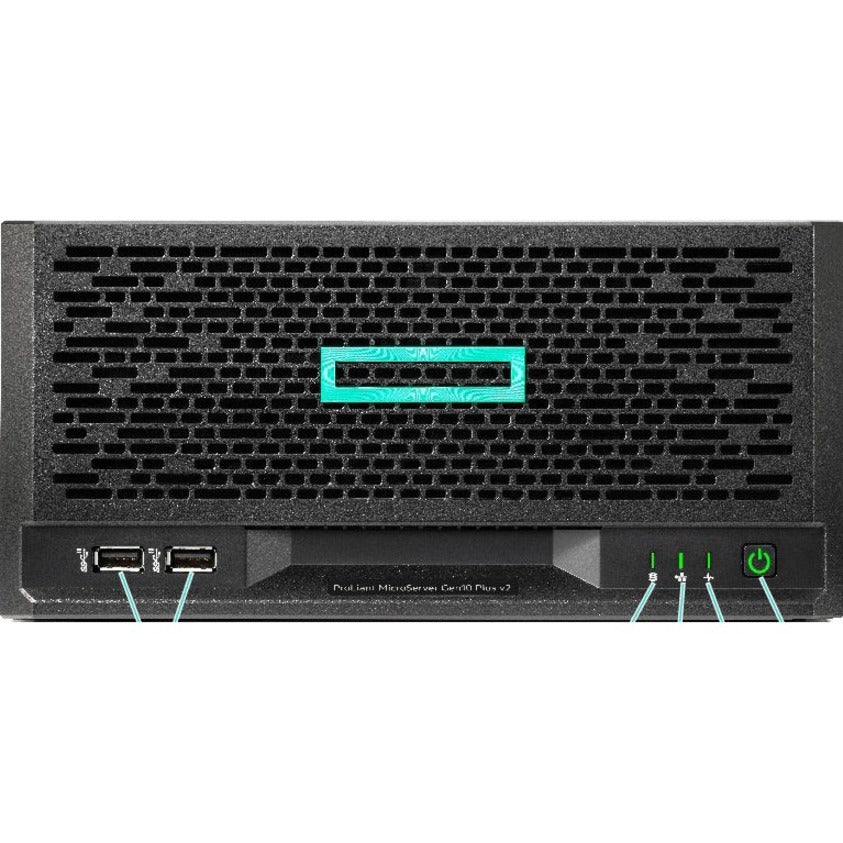 HPE ProLiant MicroServer Gen10 Plus v2 Ultra Micro Tower Server - 1 x Intel Pentium Gold G6405 4.10 GHz - 16 GB RAM - Serial ATA/600 Controller