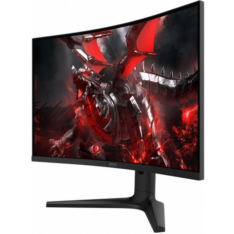 MSI Optix G271C E2 27" Full HD Curved Screen Gaming LCD Monitor - 16:9 - Metallic Black Red