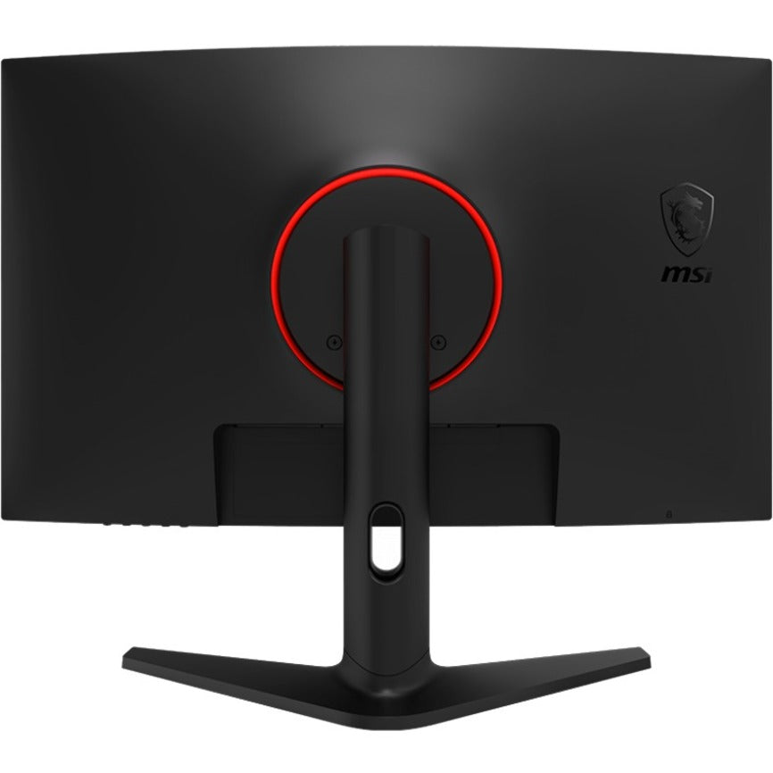 MSI Optix G271C E2 27" Full HD Curved Screen Gaming LCD Monitor - 16:9 - Metallic Black Red