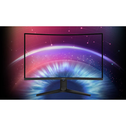 MSI Optix G271C E2 27" Full HD Curved Screen Gaming LCD Monitor - 16:9 - Metallic Black Red