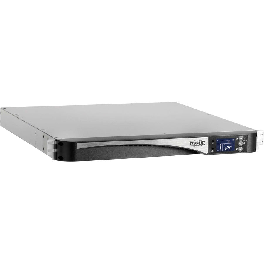 Tripp Lite 1000VA 770W 120V Line-Interactive UPS - 5 NEMA 5-15R Outlets AVR Network Card Option USB DB9 1U Rack/Tower