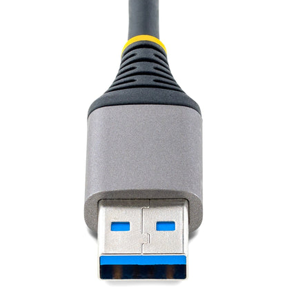 StarTech.com 4-Port USB Hub USB 3.0 5Gbps Bus Powered USB-A to 4xA w/ Optional Auxiliary Power Portable Laptop USB Hub 1ft/30cm Cable