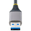 StarTech.com 4-Port USB Hub USB 3.0 5Gbps Bus Powered USB-A to 4xA w/ Optional Auxiliary Power Portable Laptop USB Hub 1ft/30cm Cable