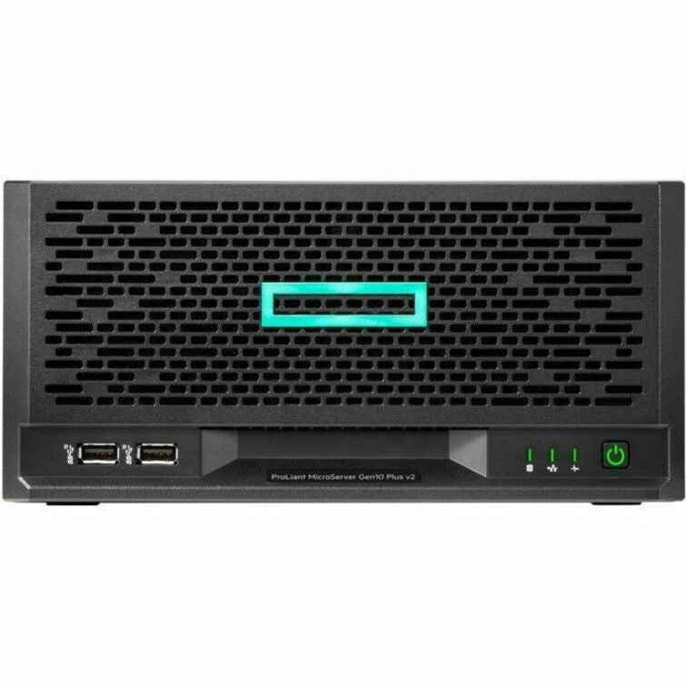 HPE ProLiant MicroServer Gen10 Plus v2 Ultra Micro Tower Server - 1 x Intel Xeon E-2314 2.80 GHz - 16 GB RAM - Serial ATA Controller