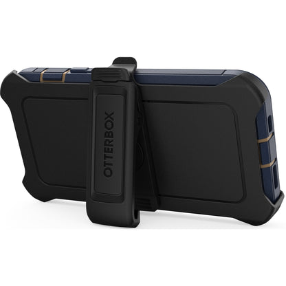 OtterBox Defender Series Pro Rugged Carrying Case (Holster) Apple iPhone 14 iPhone 13 Smartphone - Blue Suede Shoes