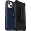 OtterBox Defender Series Pro Rugged Carrying Case (Holster) Apple iPhone 14 iPhone 13 Smartphone - Blue Suede Shoes