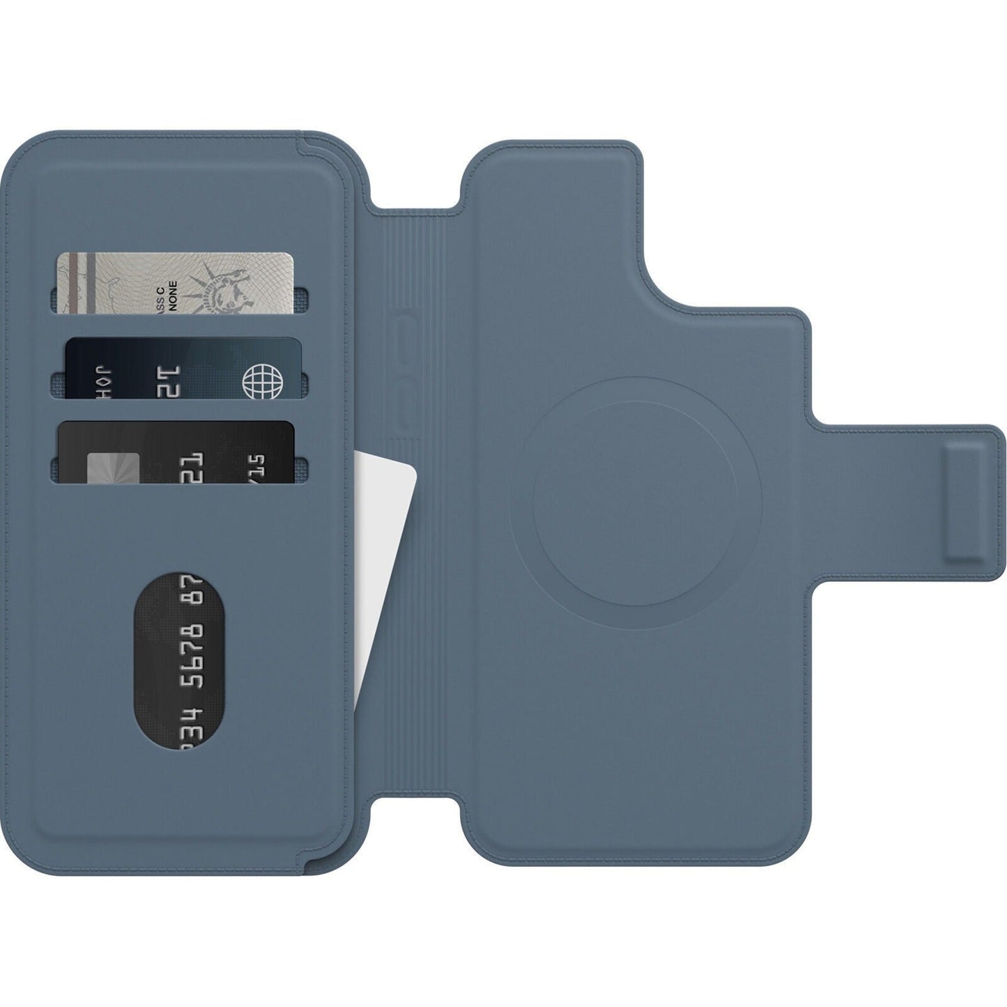 OtterBox Carrying Case (Folio) Apple iPhone 14 Plus Business Card Smartphone Credit Card Cash - Bluetiful (Blue)
