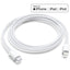 4XEM 3FT/1M Charging Data and sync Cable for iPhone/iPad/iPod - MFi Certified