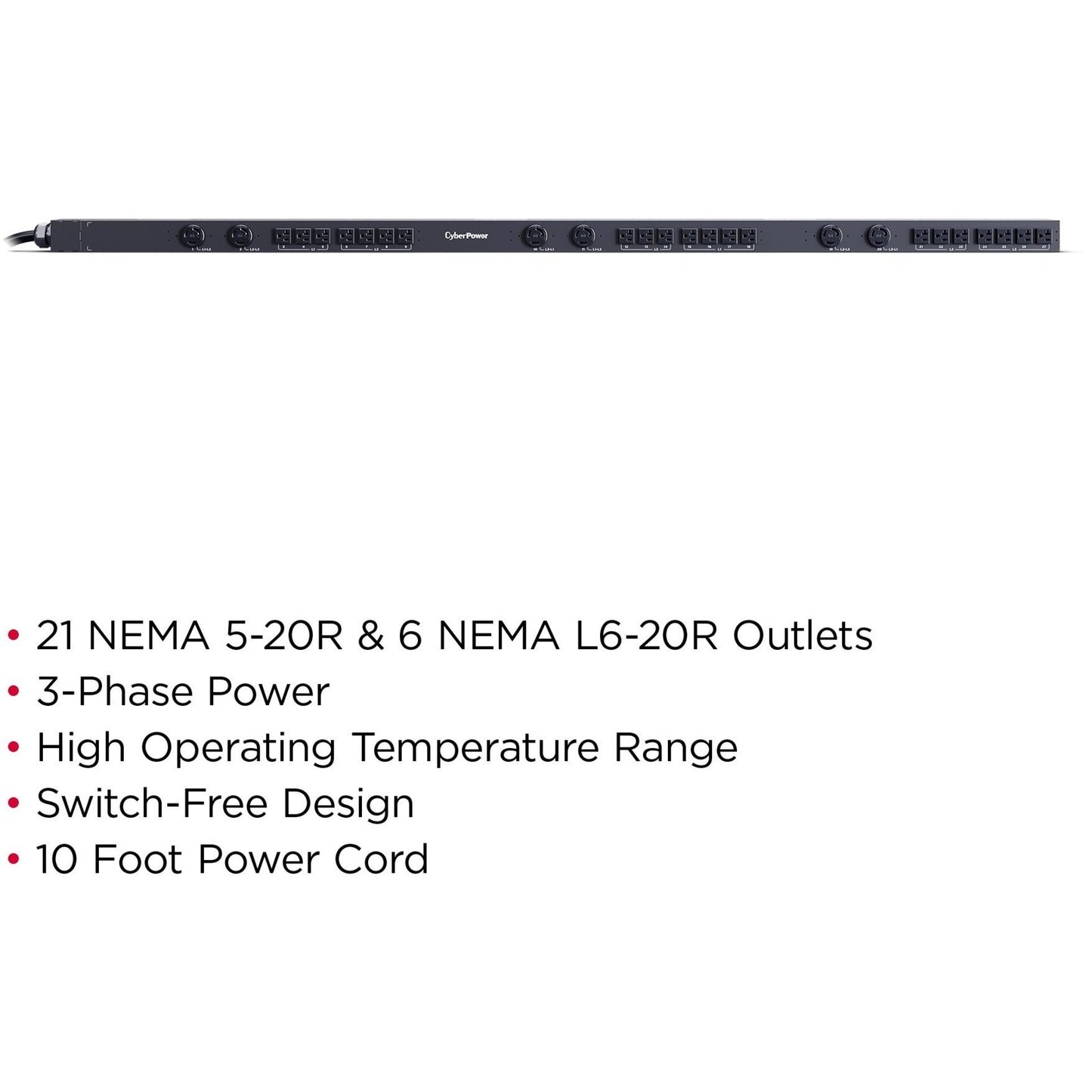 CyberPower PDU13102 27-Outlets PDU