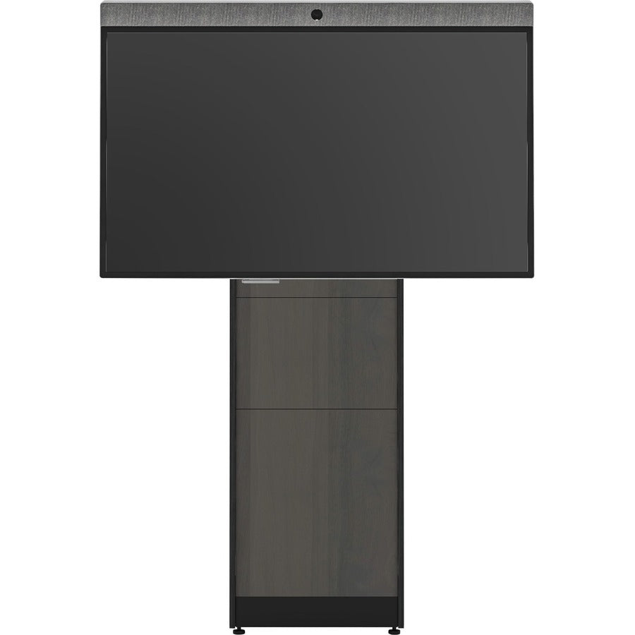 Salamander Designs Wall Mount for Electronic Equipment Computer Cable Display Camera Speaker Video Conference Equipment Peripheral Device - Walnut Gray Black
