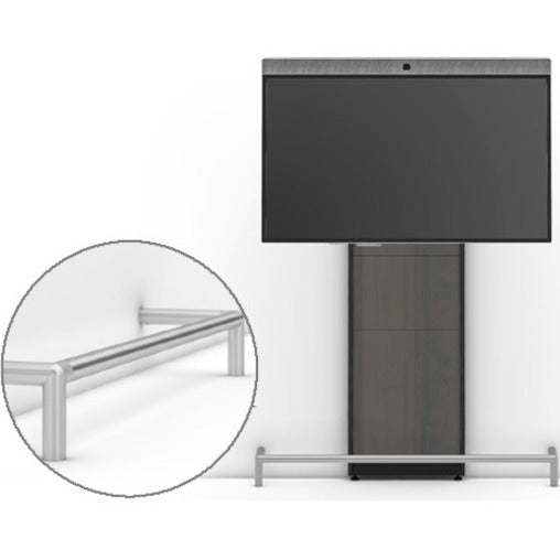 Salamander Designs Wall Mount for Electronic Equipment Computer Cable Display Camera Speaker Video Conference Equipment Peripheral Device - Walnut Gray Black