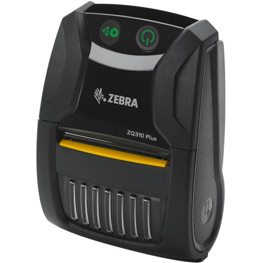 Zebra ZQ310 Plus Mobile Industrial Direct Thermal Printer - Monochrome - Label/Receipt Print - Bluetooth - Near Field Communication (NFC) - Battery Included - With Cutter