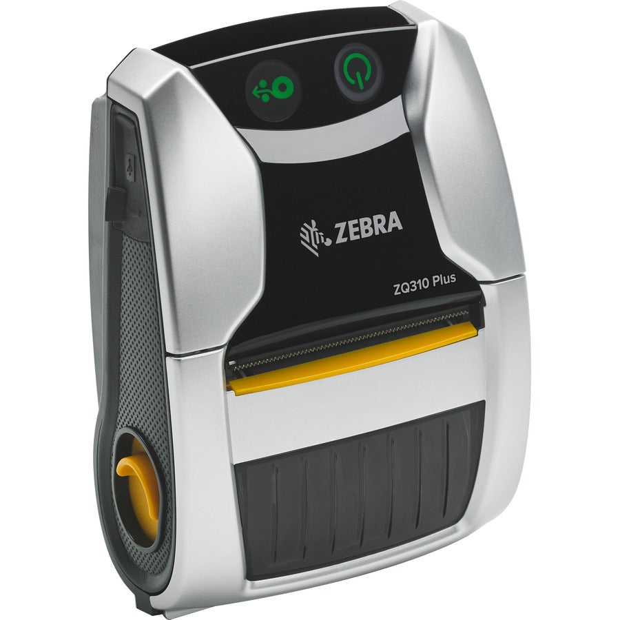 Zebra ZQ310 Plus Mobile Industrial Direct Thermal Printer - Monochrome - Label/Receipt Print - Bluetooth - Near Field Communication (NFC) - Battery Included - With Cutter