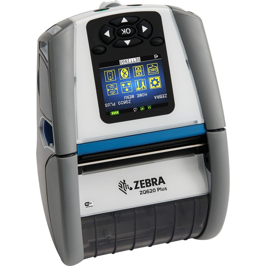 Zebra ZQ620 Plus-HC Desktop Industrial Mobile Direct Thermal Printer - Monochrome - Label/Receipt Print