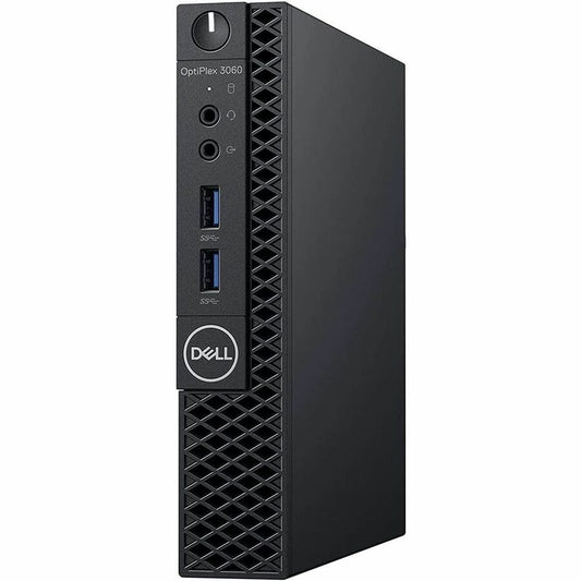 Dell - Joy Systems OptiPlex 3000 3060 Desktop Computer - Intel Core i5 8th Gen i5-8500T Hexa-core (6 Core) 2.10 GHz - 8 GB RAM DDR4 SDRAM - 256 GB SSD - Micro PC - Refurbished