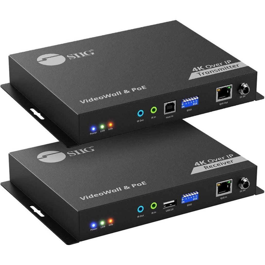 SIIG 4K60Hz 18Gbps HDMI over IP Matrix Kit