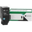 Lexmark Unison Original Laser Toner Cartridge - Return Program - Cyan Pack