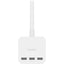 Belkin 3-Outlet Power Cube with 5-Foot Cord and USB-A Ports