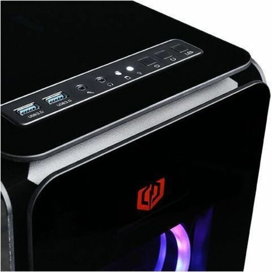 CyberPowerPC Gamer Supreme SLC10820CPGV2 Gaming Desktop Computer - AMD Ryzen 9 7900X Dodeca-core (12 Core) 4.70 GHz - 16 GB RAM DDR5 SDRAM - 2 TB HDD - 1 TB M.2 PCI Express NVMe SSD - Mid-tower - Black