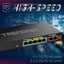 TRENDnet 7-Port Multi-Gig Switch 5 x 1G RJ-45 Base-T Ports 2 x 2.5G RJ-45 Ports 20Gbps Switching Capacity Wall Mountable Plug & Play Network Ethernet Switch Lifetime Protection BlackTEG-S327