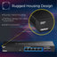 TRENDnet 7-Port Multi-Gig Switch 5 x 1G RJ-45 Base-T Ports 2 x 2.5G RJ-45 Ports 20Gbps Switching Capacity Wall Mountable Plug & Play Network Ethernet Switch Lifetime Protection BlackTEG-S327