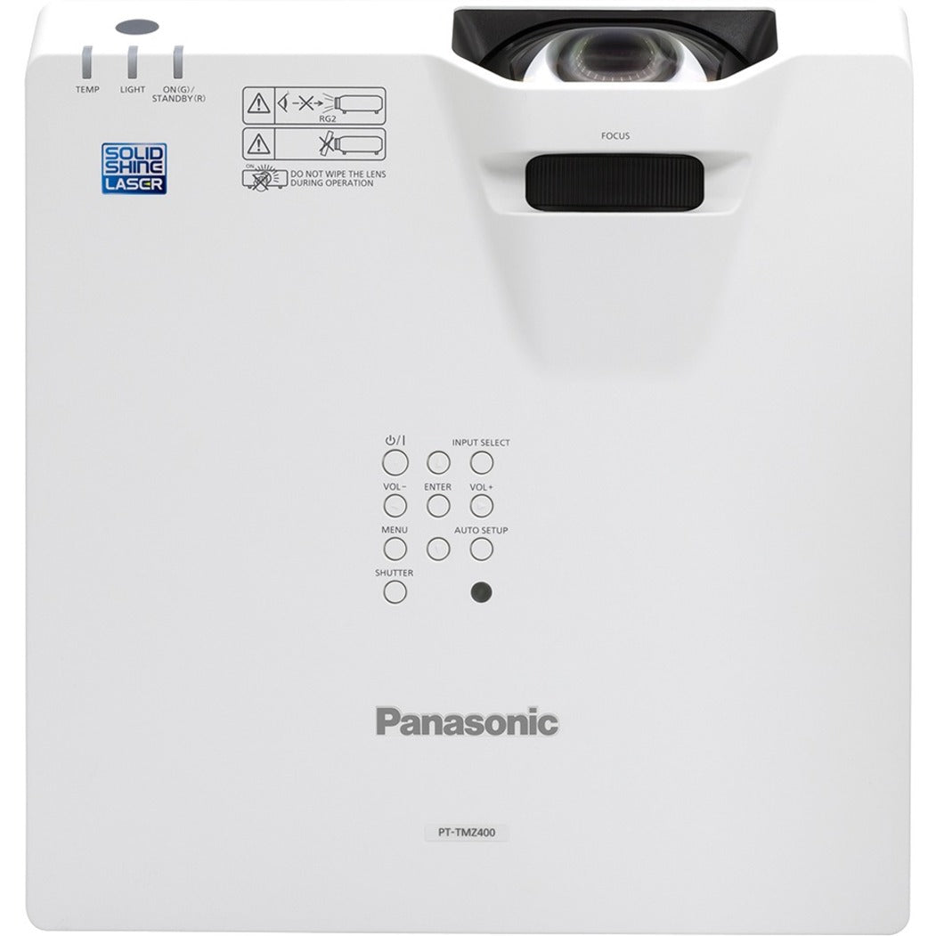 Panasonic Short Throw LCD Projector - 16:10 - Floor Mountable Ceiling Mountable Desktop