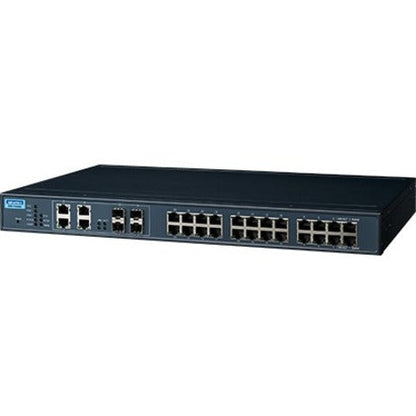 B+B SmartWorx 24G+4G Combo Port L2 Managed PoE Switch