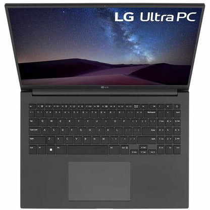 LG Ultra PC U 16U70Q-N.APC5U1 16" Notebook - WUXGA - 1920 x 1200 - AMD Ryzen 5 5625U Hexa-core (6 Core) 2.30 GHz - 8 GB Total RAM - 512 GB SSD - Charcoal Gray