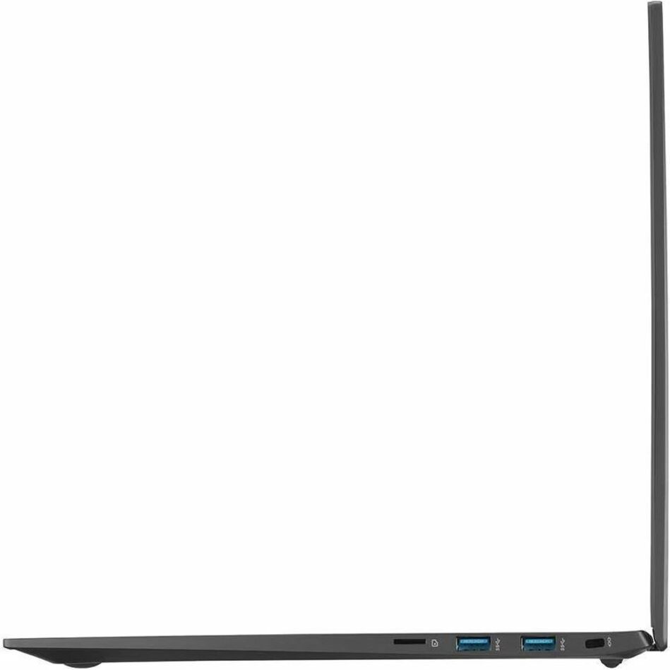 LG gram 16Z90Q-N.APB7U1 16" Notebook - WQXGA - 2560 x 1600 - Intel Core i7 12th Gen i7-1260P Dodeca-core (12 Core) 2.10 GHz - Intel Evo Platform - 16 GB Total RAM - 1 TB SSD - Obsidian Black