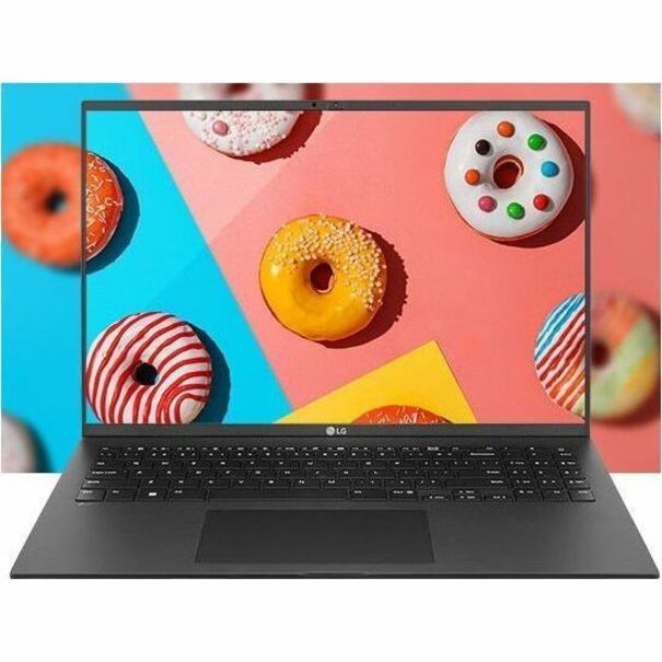 LG gram 16Z90Q-N.APB7U1 16" Notebook - WQXGA - 2560 x 1600 - Intel Core i7 12th Gen i7-1260P Dodeca-core (12 Core) 2.10 GHz - Intel Evo Platform - 16 GB Total RAM - 1 TB SSD - Obsidian Black