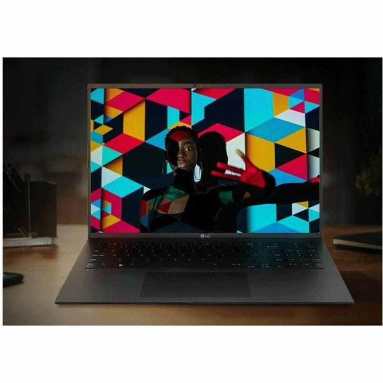 LG gram 16Z90Q-N.APB7U1 16" Notebook - WQXGA - 2560 x 1600 - Intel Core i7 12th Gen i7-1260P Dodeca-core (12 Core) 2.10 GHz - Intel Evo Platform - 16 GB Total RAM - 1 TB SSD - Obsidian Black