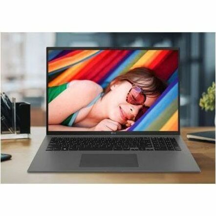 LG gram 17Z90Q-N.APB7U1 17" Notebook - WQXGA - 2560 x 1600 - Intel Core i7 12th Gen i7-1260P Dodeca-core (12 Core) 2.10 GHz - Intel Evo Platform - 16 GB Total RAM - 1 TB SSD - Obsidian Black