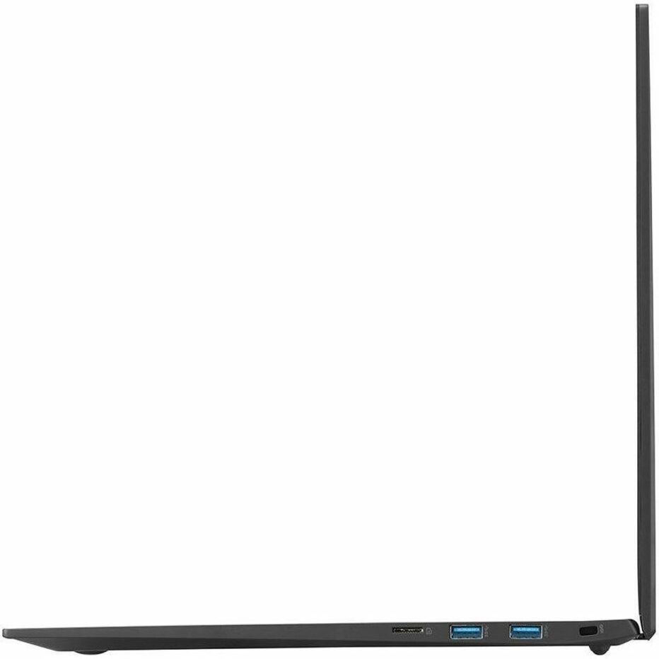 LG gram 17Z90Q-N.APB7U1 17" Notebook - WQXGA - 2560 x 1600 - Intel Core i7 12th Gen i7-1260P Dodeca-core (12 Core) 2.10 GHz - Intel Evo Platform - 16 GB Total RAM - 1 TB SSD - Obsidian Black