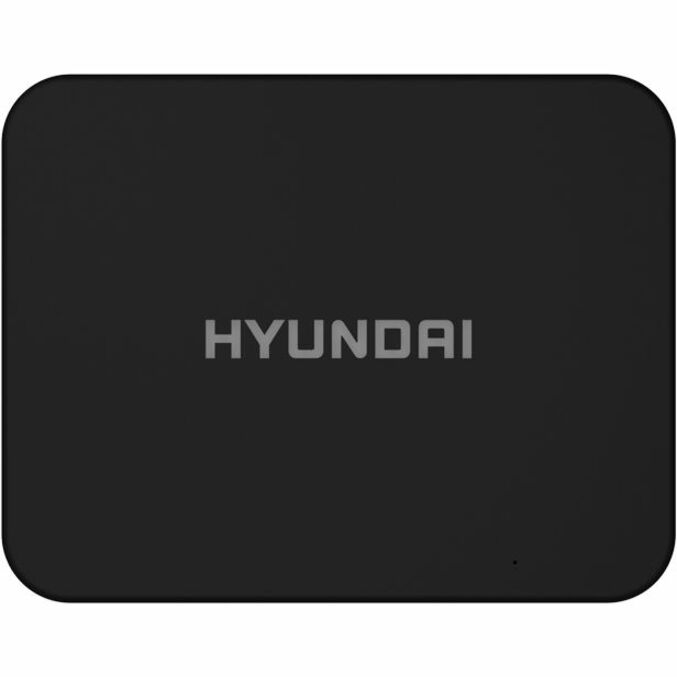 Hyundai Mini PC Windows 11 Pro Intel N4020 4GB RAM 128GB Storage Supports 2.5" SATA & M.2 SSD Slot USB-C Dual Monitor Support 4K UHD Fanless Vesa Mount Included AC WiFi