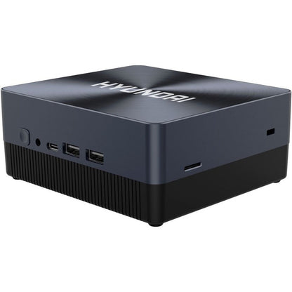 Hyundai Mini PC Windows 10 Pro Intel Core-i5 8GB RAM 256GB M.2 SSD 2 HDMI Ports Supports 2.5" SATA SSD Slot VESA Mount Included AC WiFi