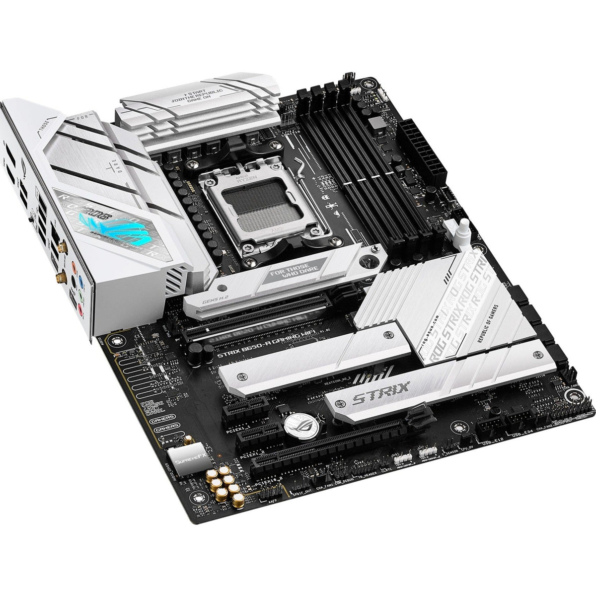 Asus ROG Strix B650-A GAMING WIFI Gaming Desktop Motherboard - AMD B650 Chipset - Socket AM5 - ATX